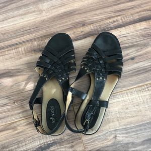 Black sandals